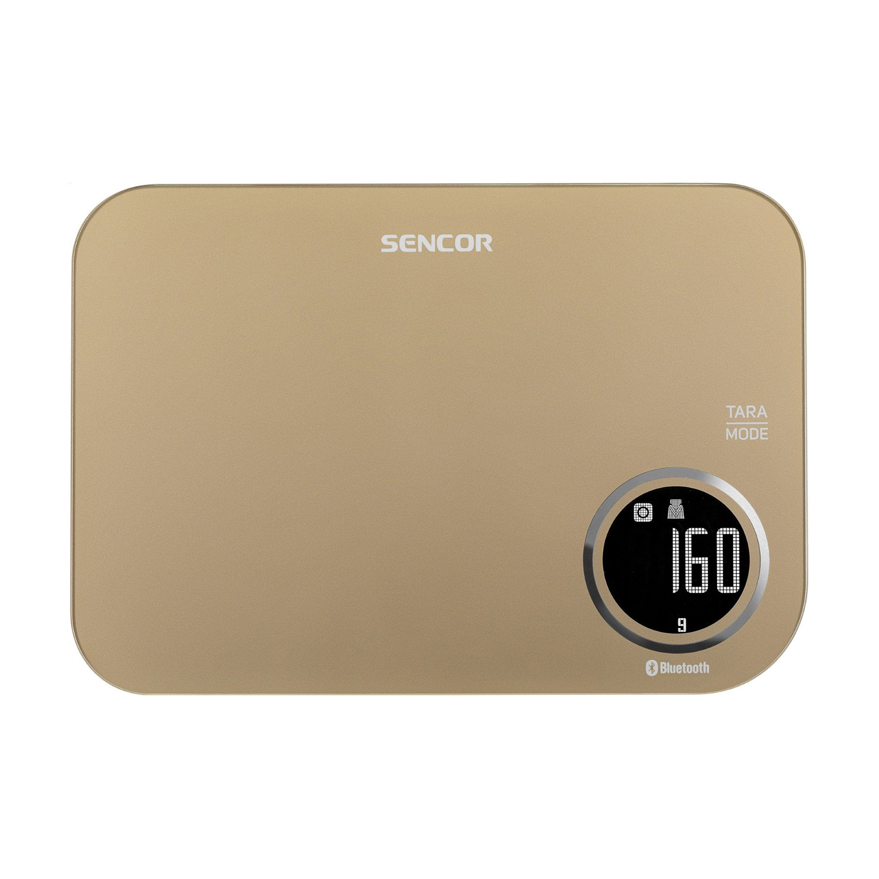 Ваги кухонні Sencor Metallic Smart Bluetooth Kitchen Scale, бронзові (SKS7077CH)